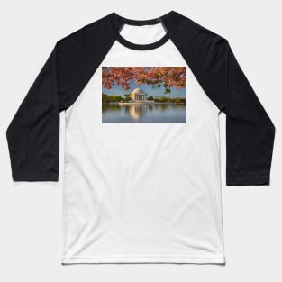 Jefferson Memorial in Spring Baseball T-Shirt